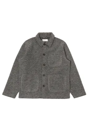 Field Wool Fleece Jacket - Grey Marl