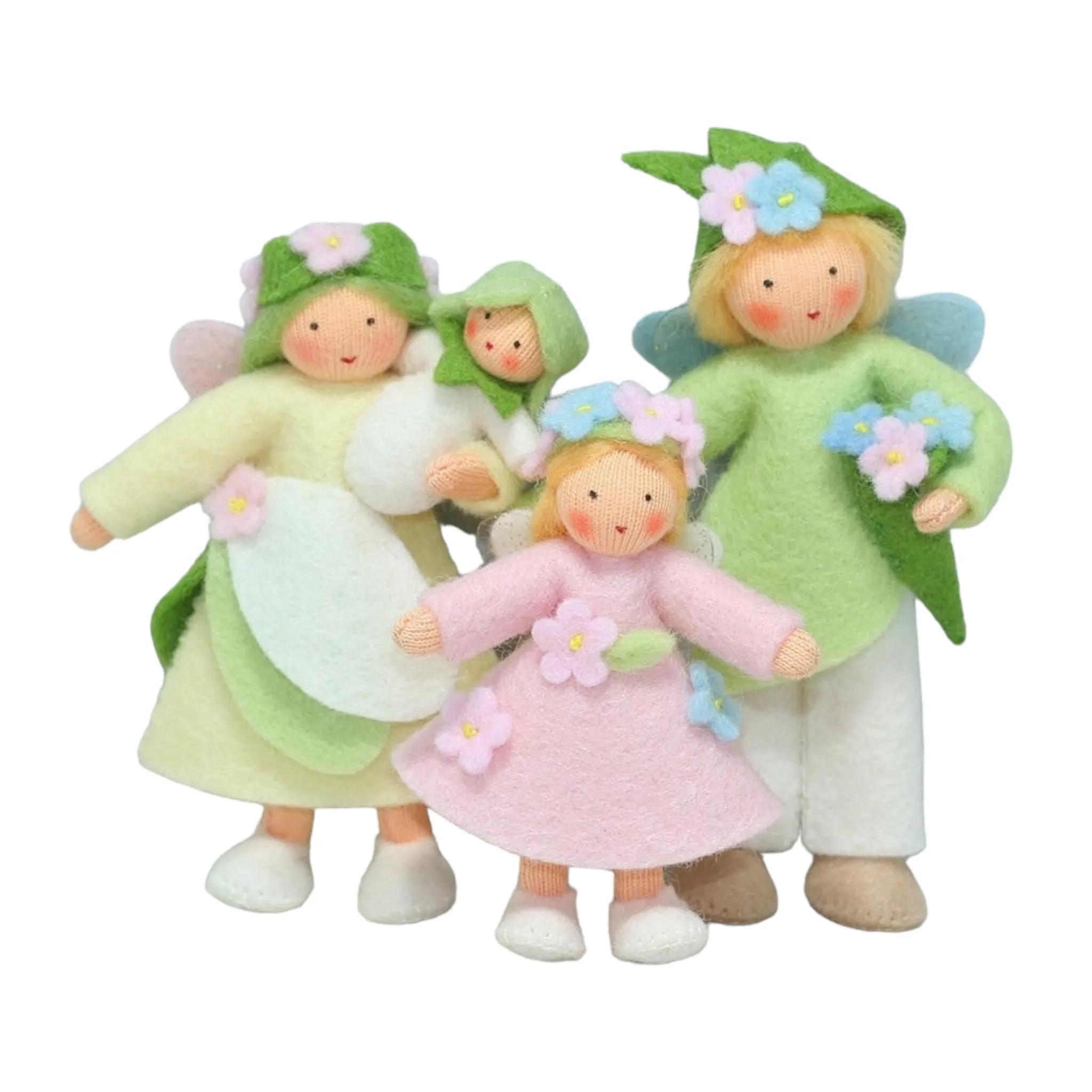 Flower Fairy Family (various skin tones)