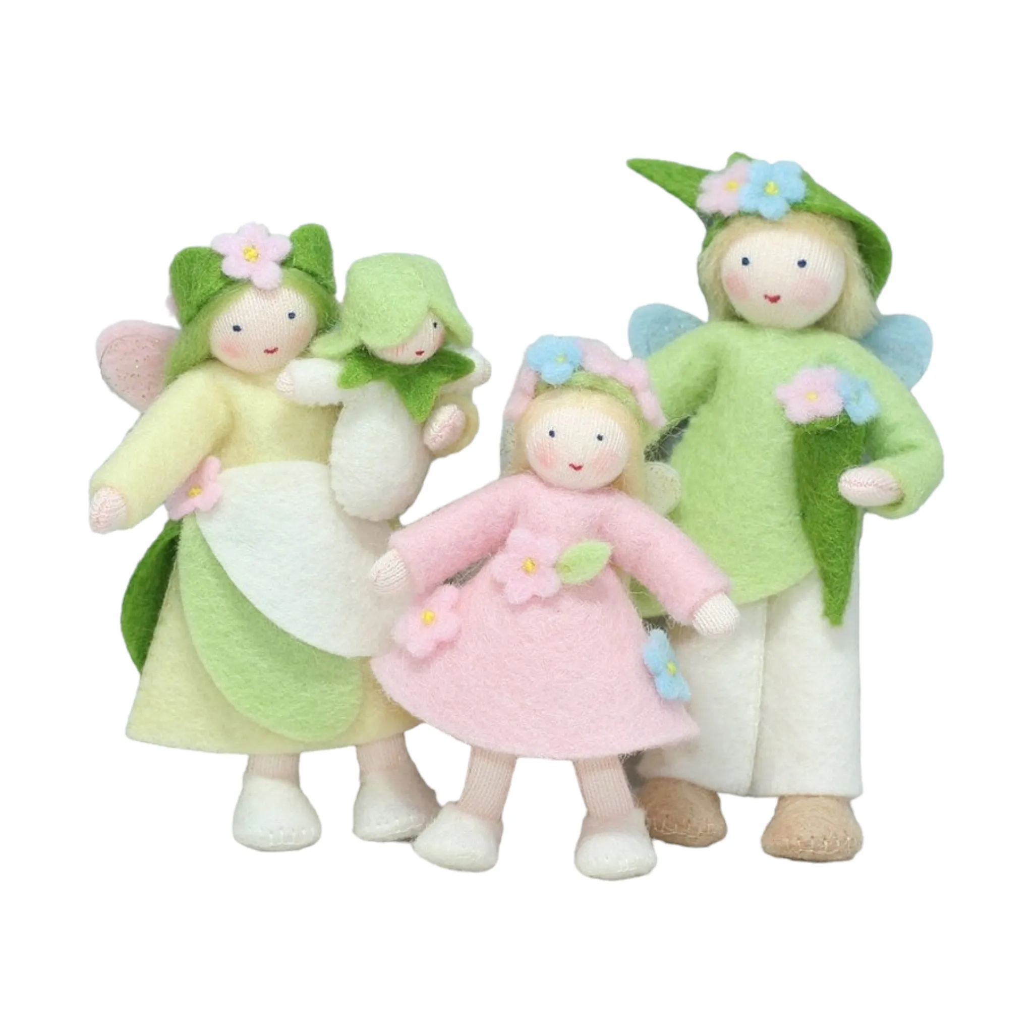 Flower Fairy Family (various skin tones)