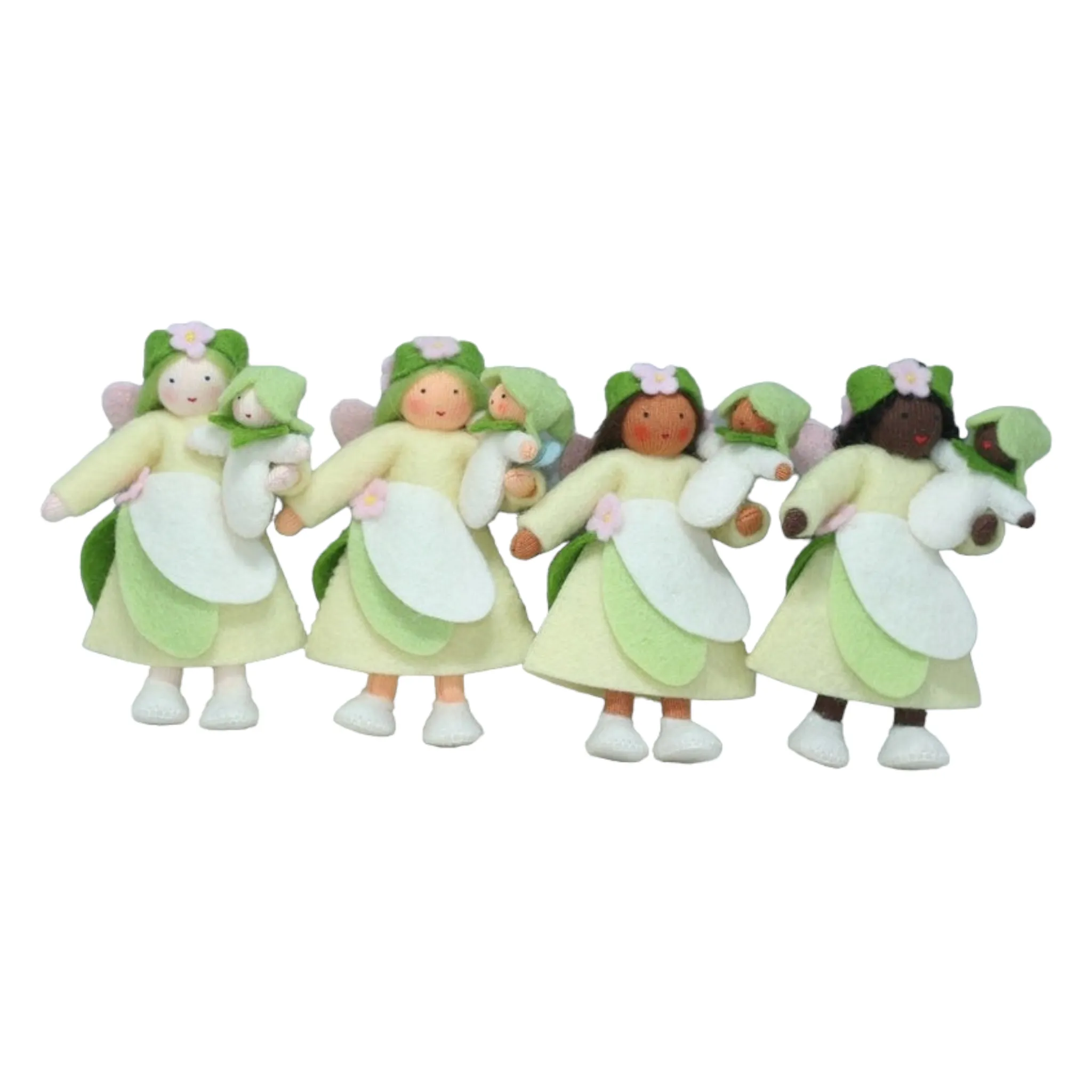 Flower Fairy Family (various skin tones)