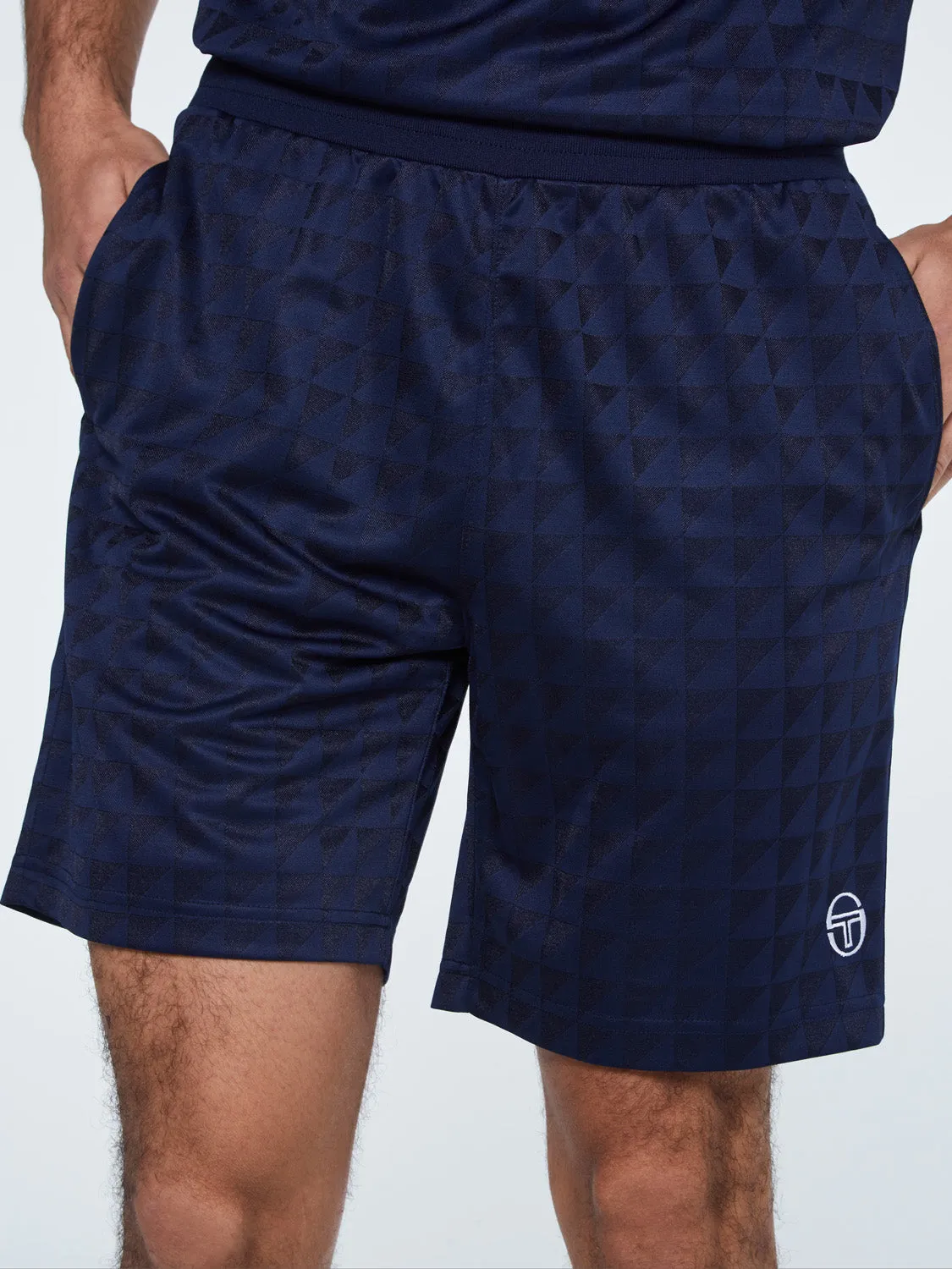 Geo Short-Maritime Blue