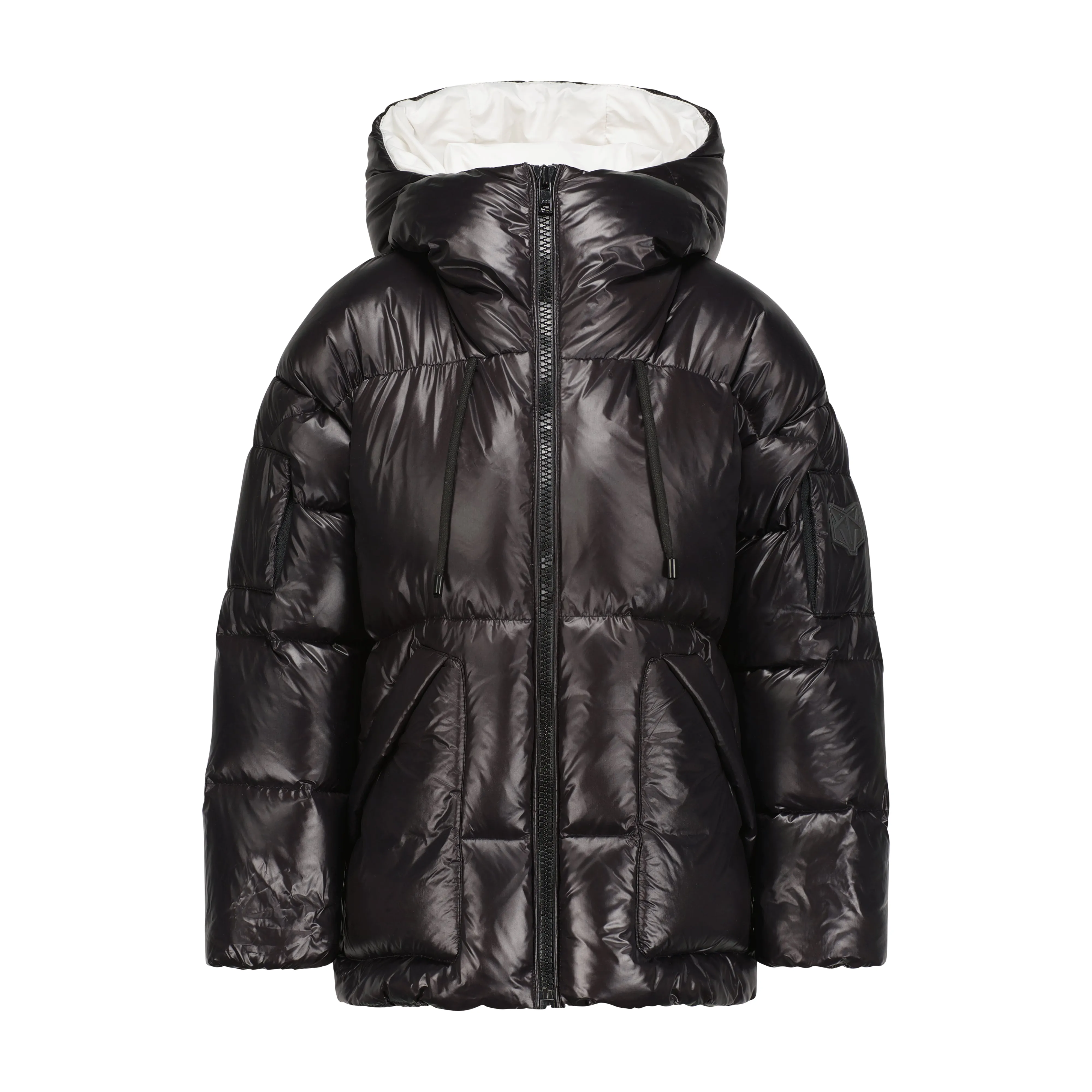 GIRLS CLOUD JACKET-Black