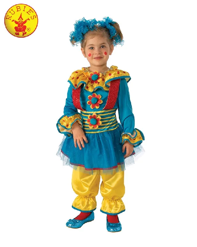 Girls Costume - Dotty The Clown