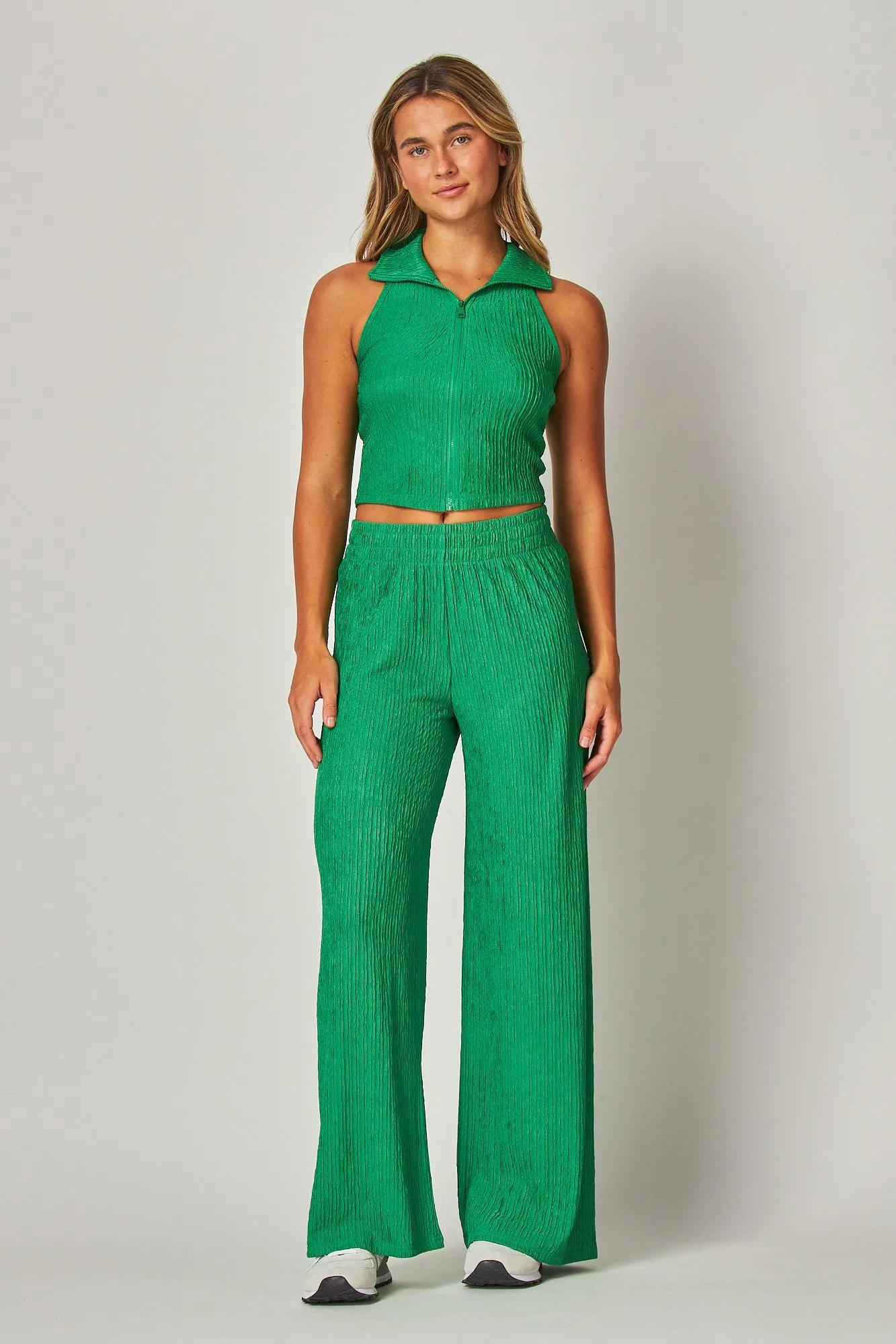 Giustana Ribbed Wide Leg Pant- 3 Colors!