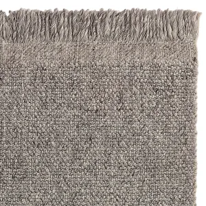 Gompti Rug [Grey melange/Natural white]