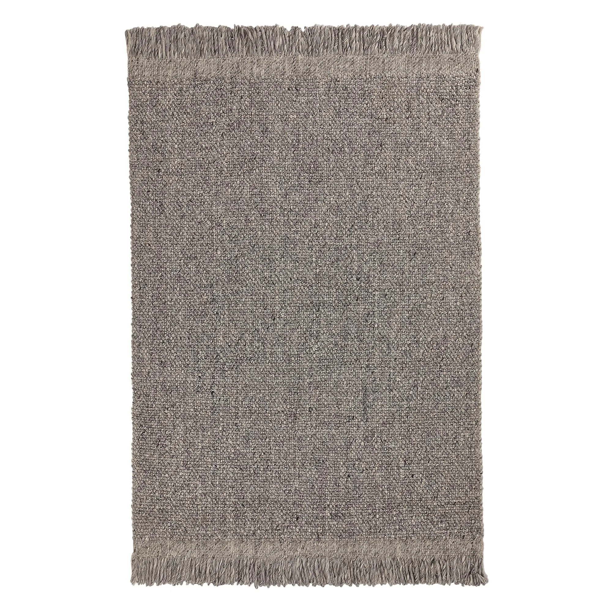 Gompti Rug [Grey melange/Natural white]