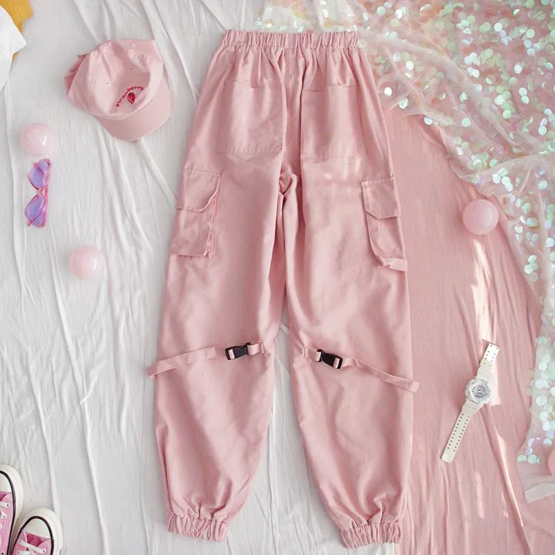 Harajuku Heart Loose Pants SD00548