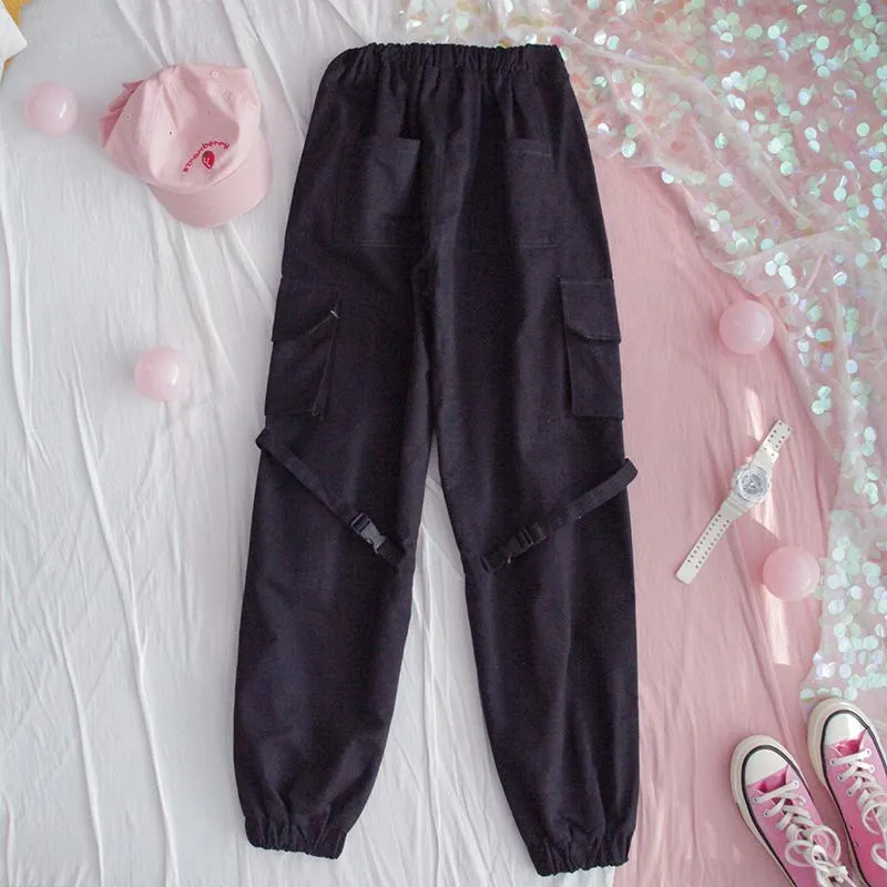 Harajuku Heart Loose Pants SD00548