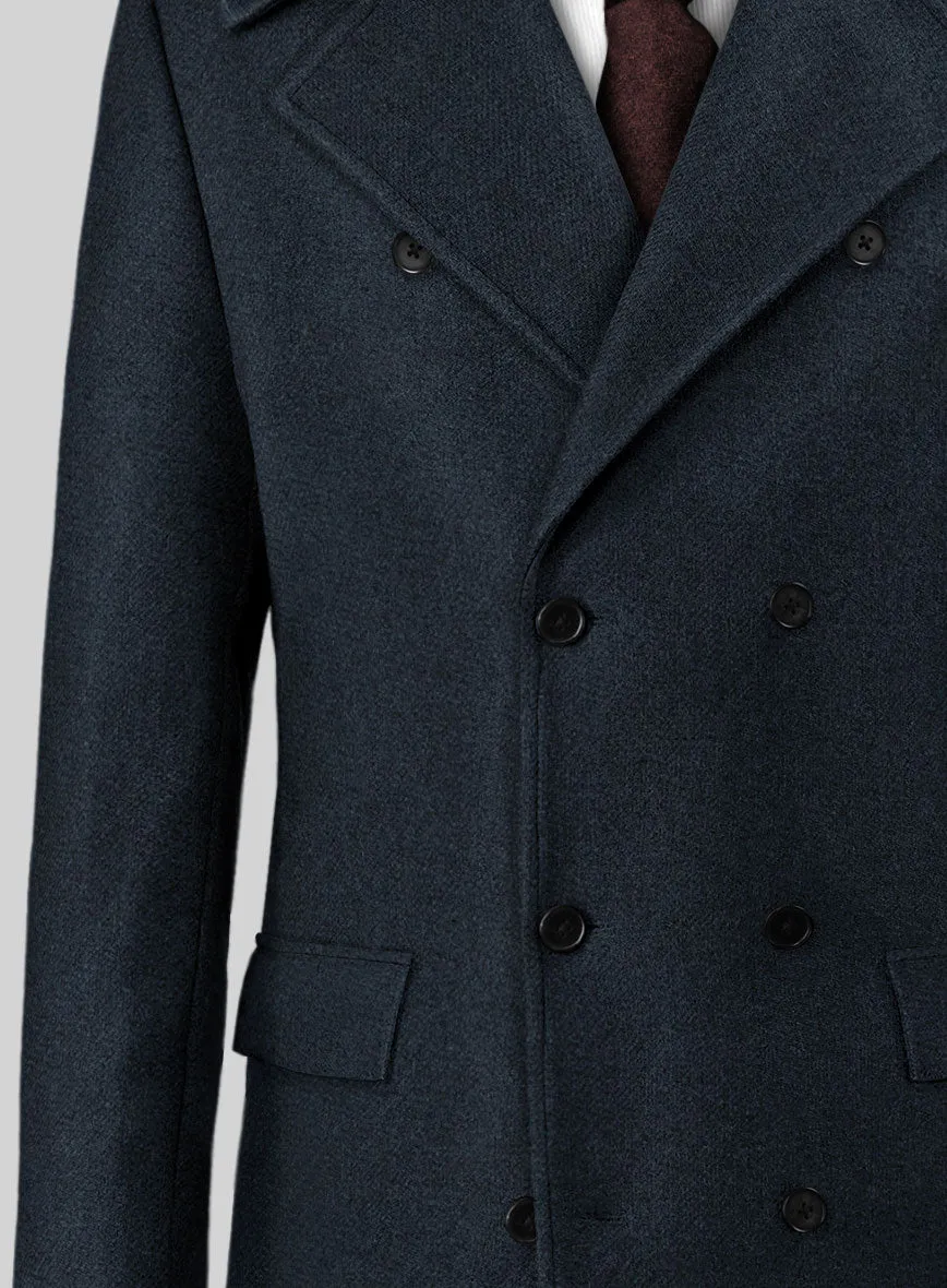 Highlander Blue Tweed GQ Overcoat