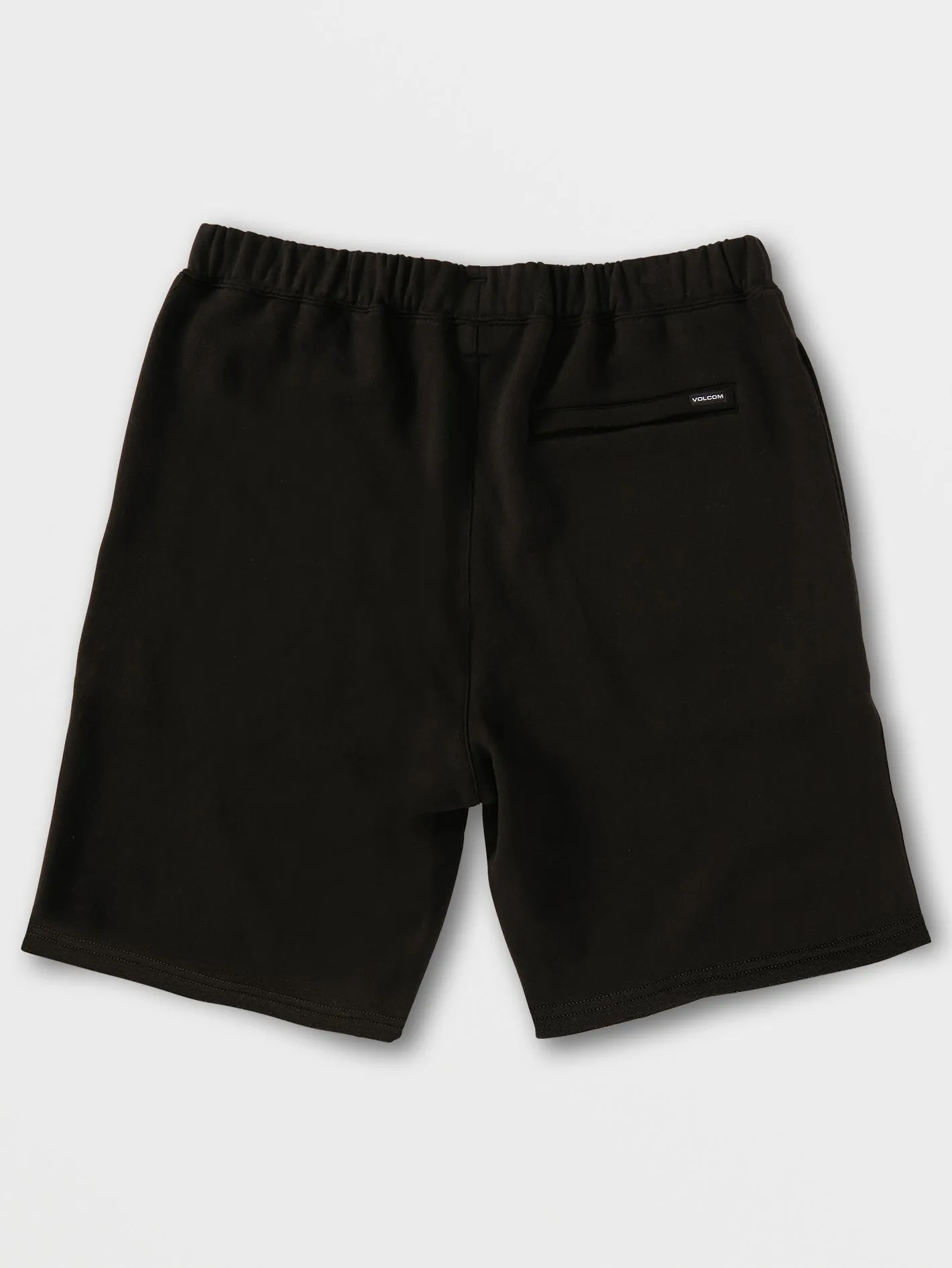 Iconic Stone Fleece Shorts - Black