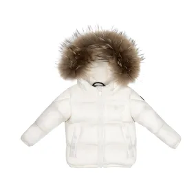 LEA ENFANT DOWN JACKET OFF WHITE