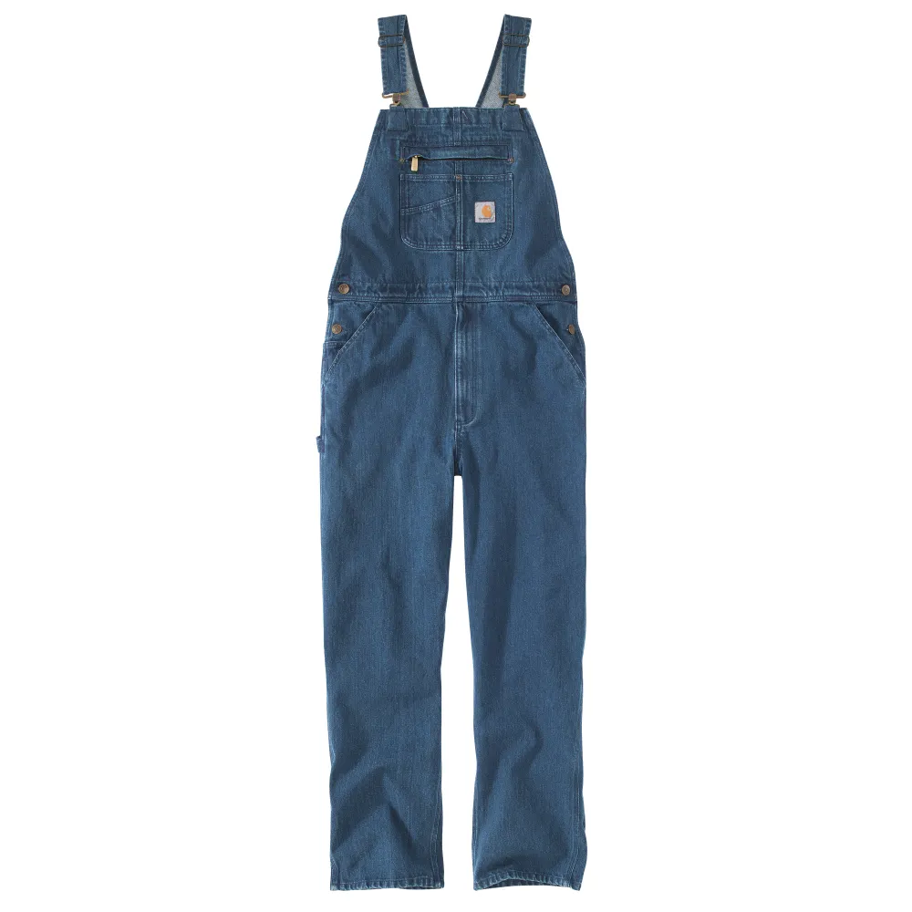 Loose Fit Denim Bib Overall (104672DST)