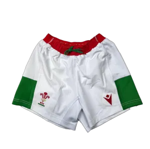 Macron Wales WRU Rugby 22/23 Mens Home Pathway Shorts