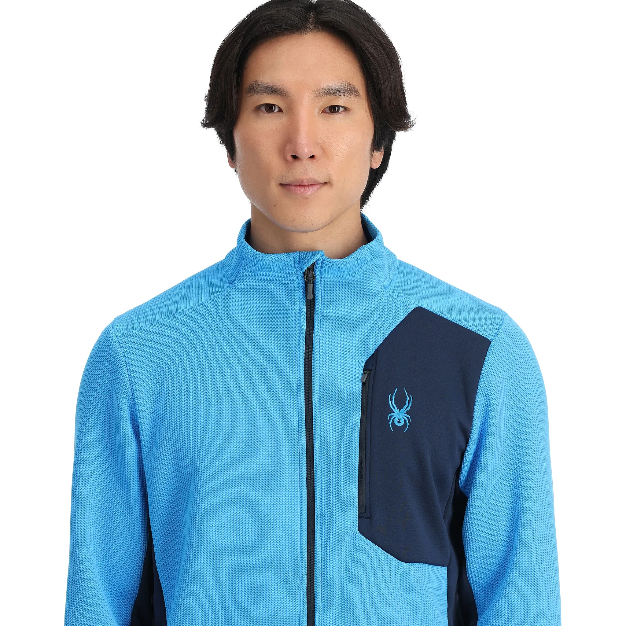 Mens Bandit Full Zip - Aether Blue