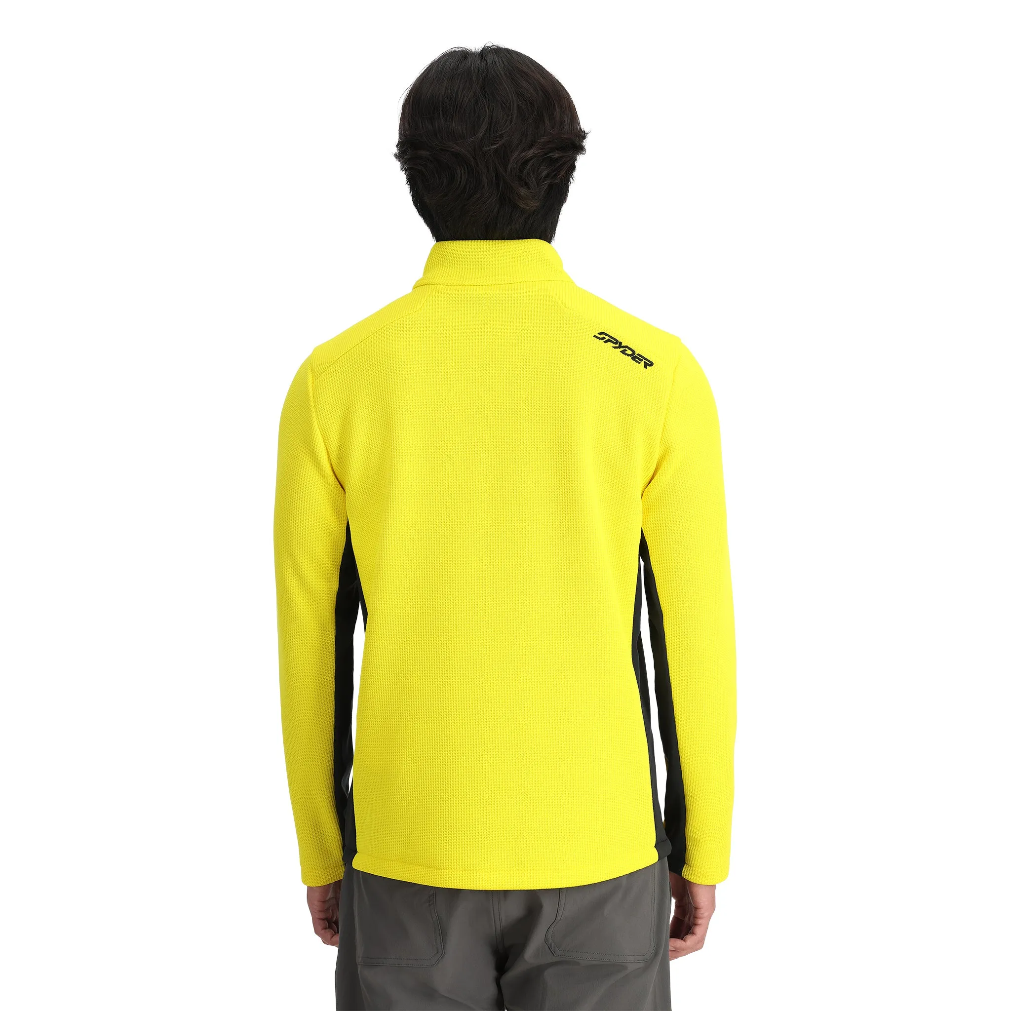 Mens Bandit Half Zip - Acid Yellow