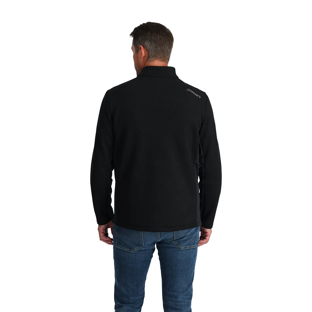 Mens Bandit Half Zip - Black