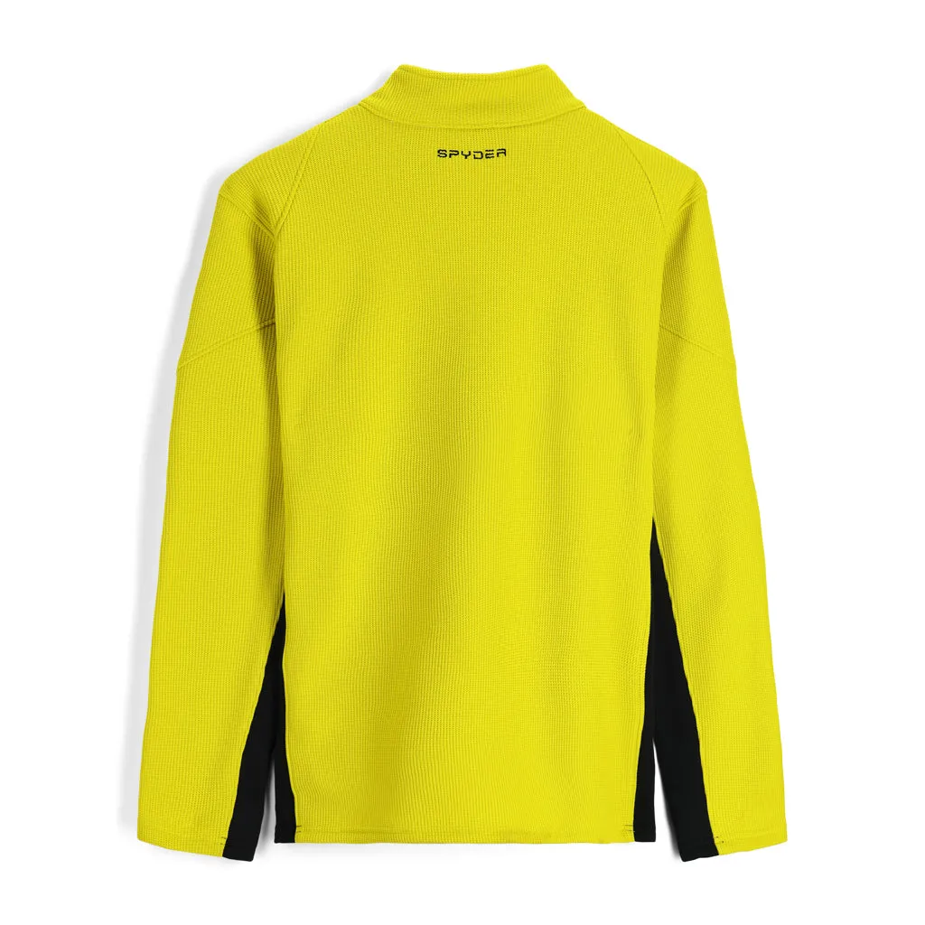 Mens Bandit Half Zip - Citron Black (2022)