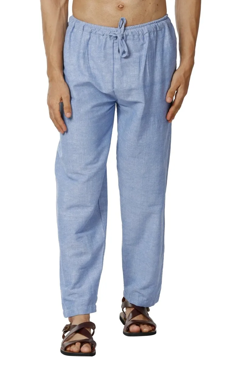 Men's Lounge Pants | Blue | Fits Waist Size 28" to 36"