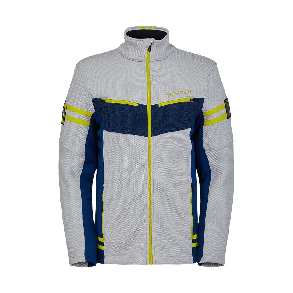 Mens Wengen Encore Full Zip - Glacier (2021)