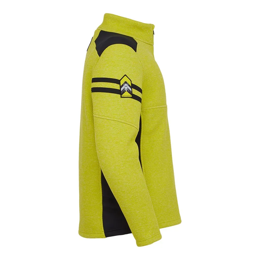 Mens Wengen Half Zip - Citron (2021)