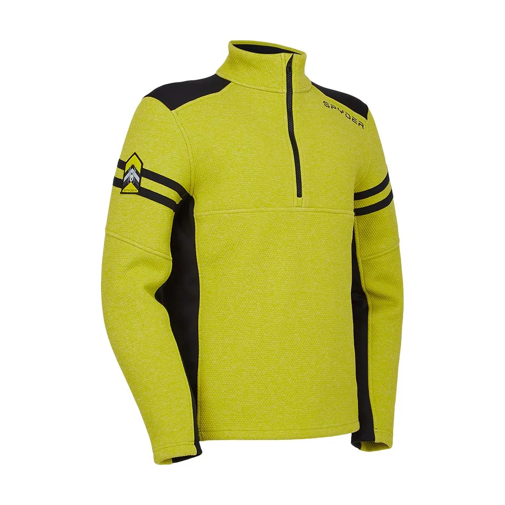 Mens Wengen Half Zip - Citron (2021)