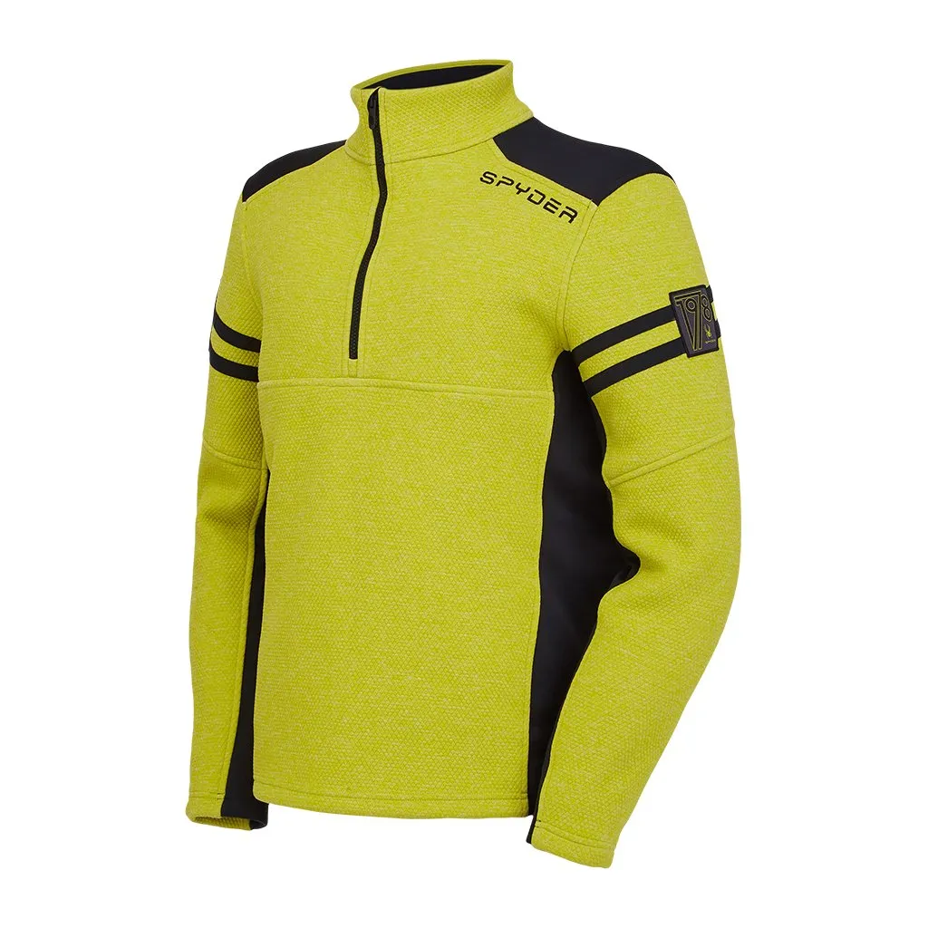 Mens Wengen Half Zip - Citron (2021)