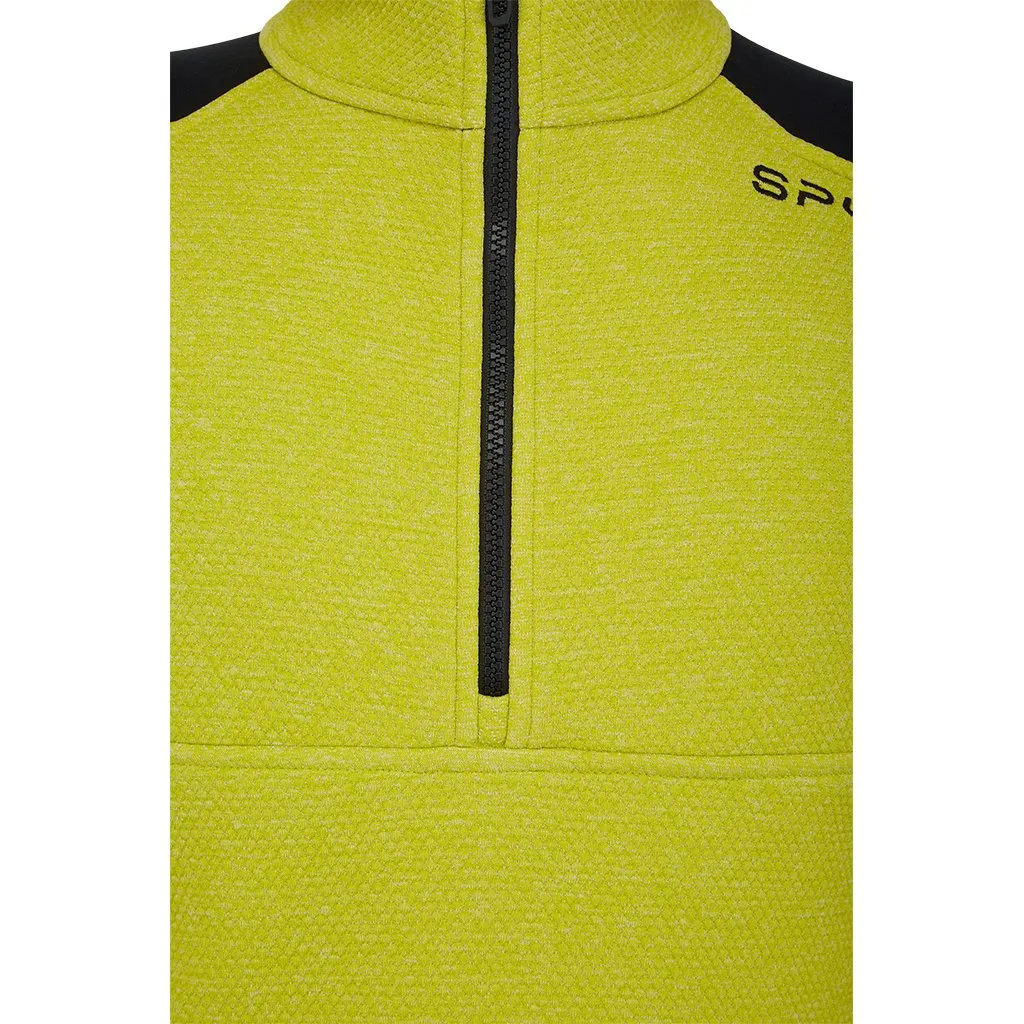 Mens Wengen Half Zip - Citron (2021)