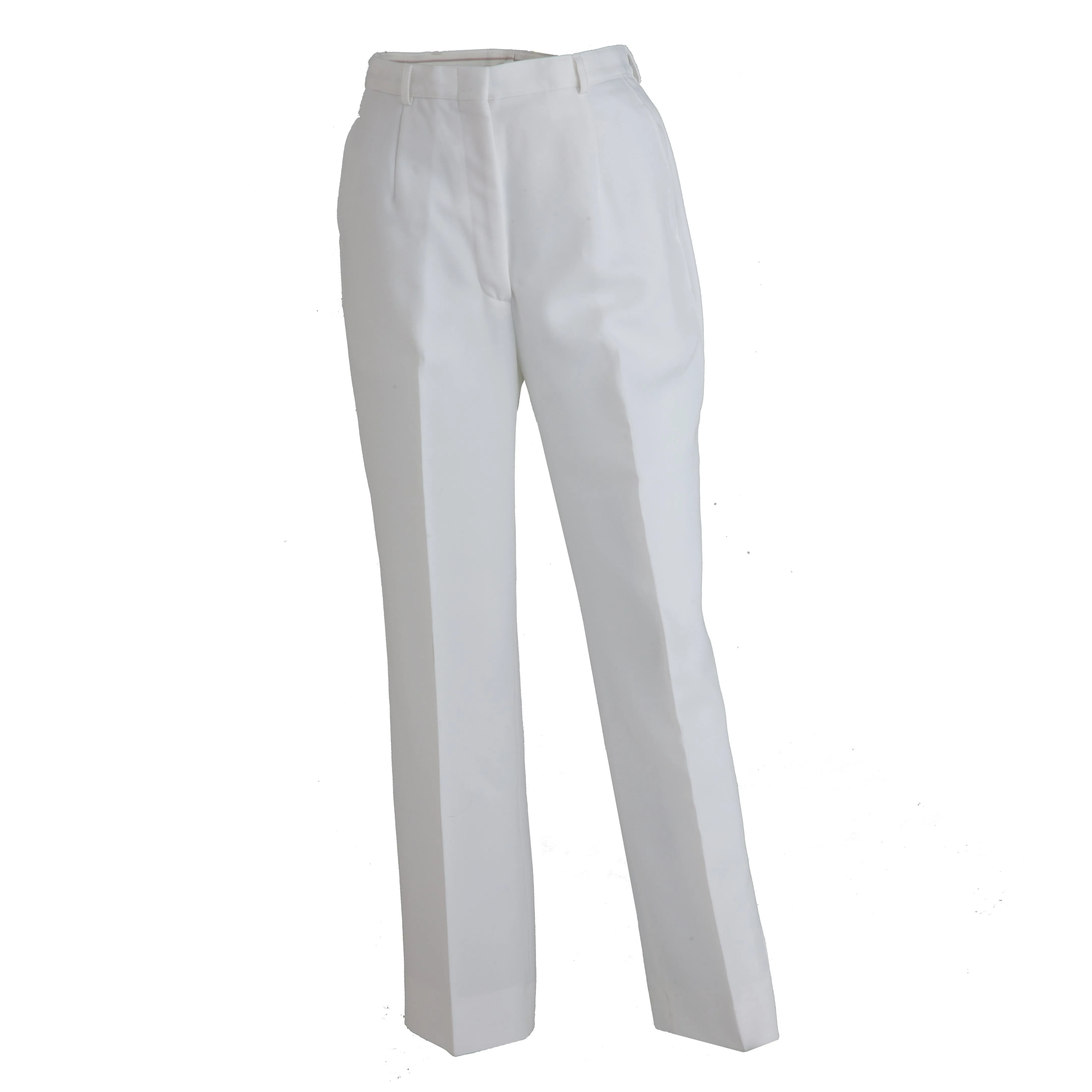 NAVY Men Officer/CPO Summer White CNT Trousers - Classic