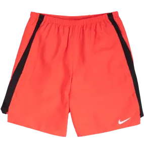 Nike Brief-Lined Challenger Shorts 9" - Crimson Red / Black