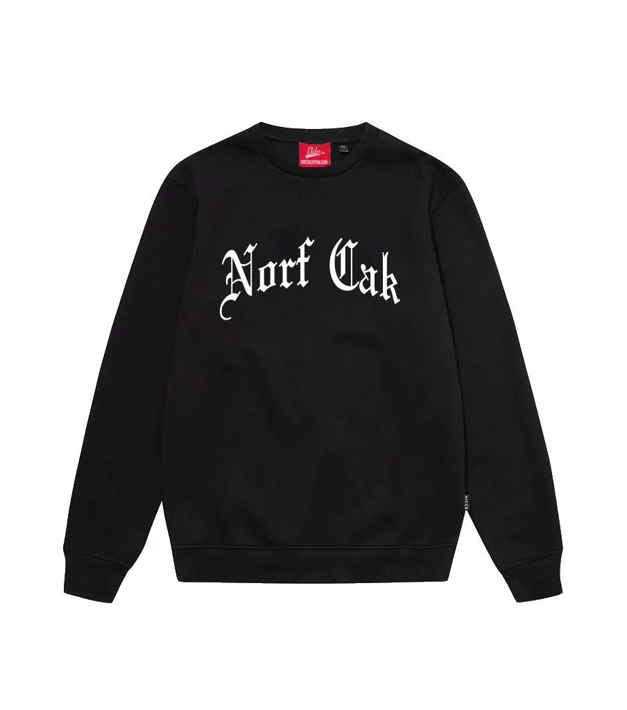 Norf Cak Crewneck Sweatshirt - Black