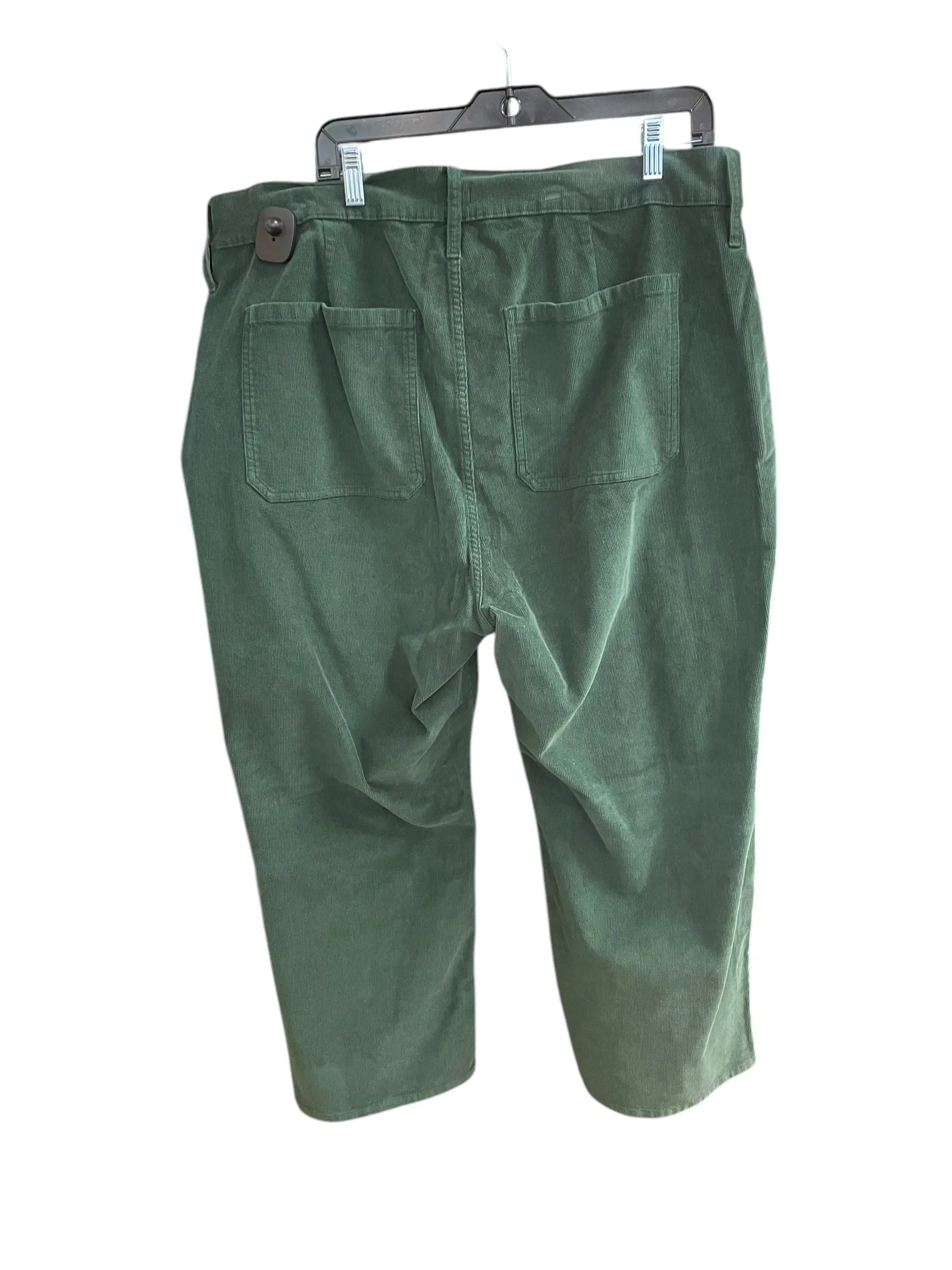 Pants Corduroy By J. Crew In Green, Size: 20