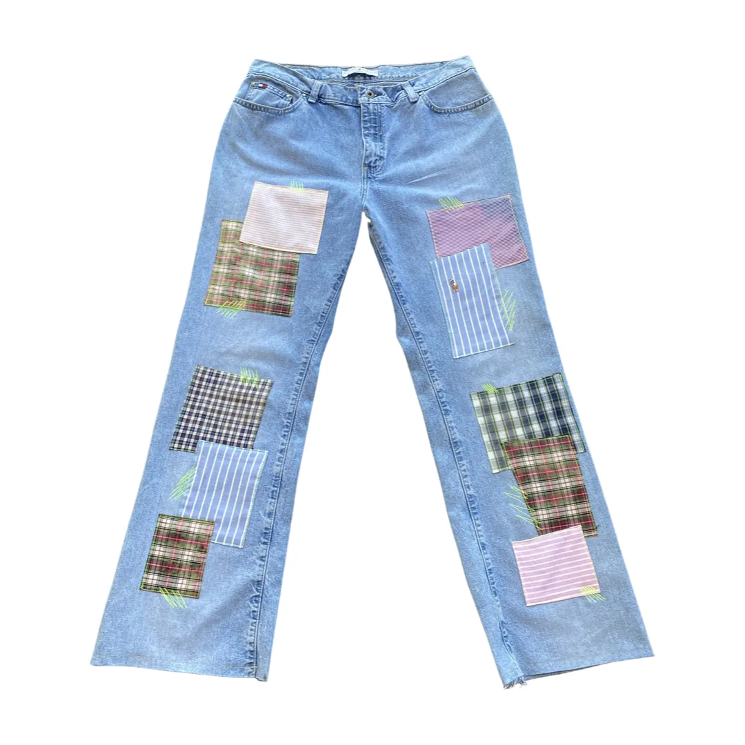 Pastel Patchwork Denim / Random Selection