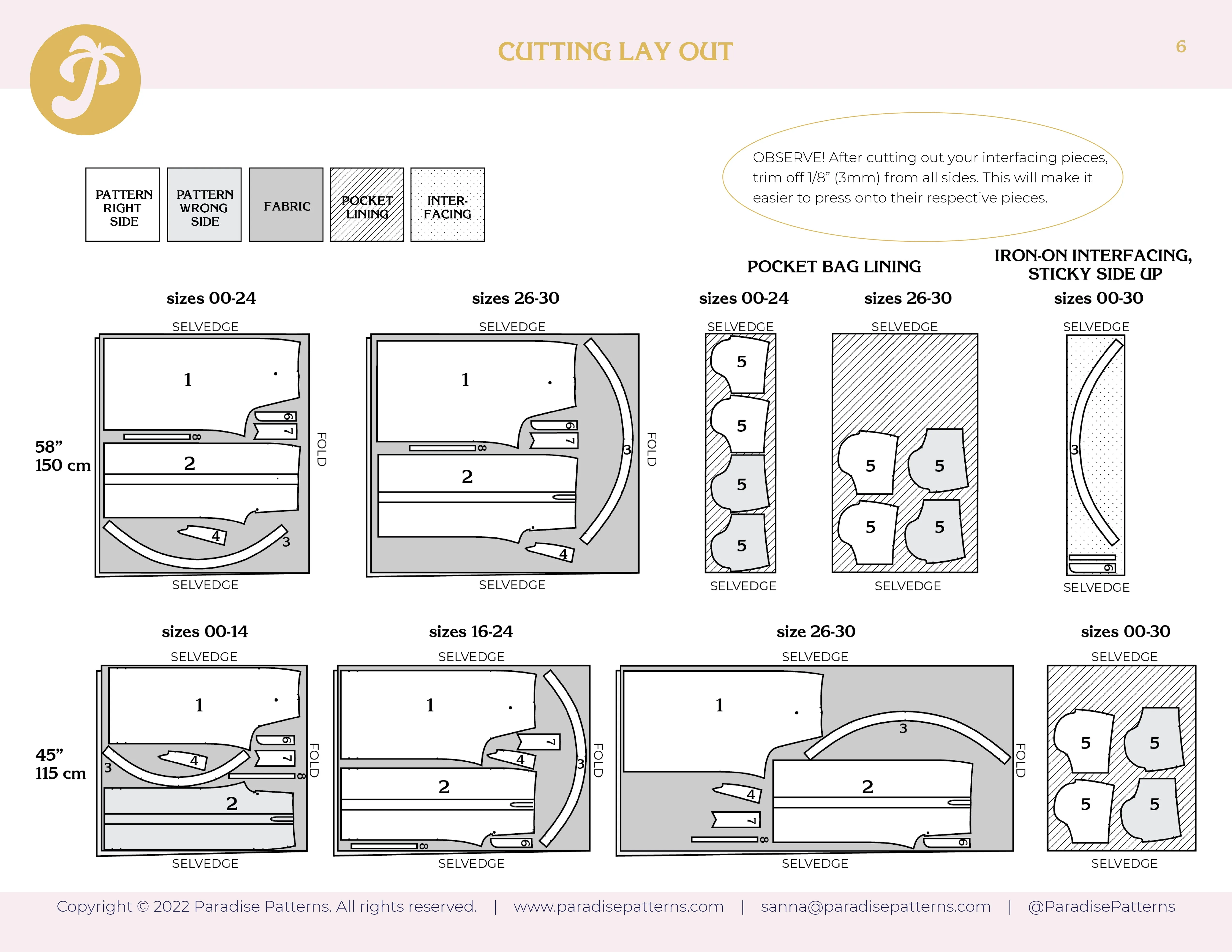 PDF Pattern - Protea Pants | Paradise Patterns