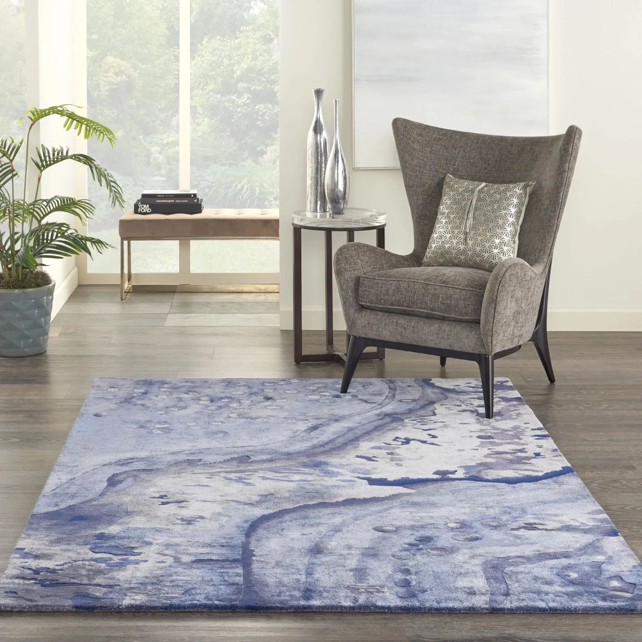 Prismatic PRS05 Blue Rug