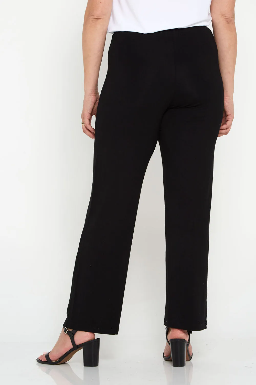 Raya Bamboo Pants - Black