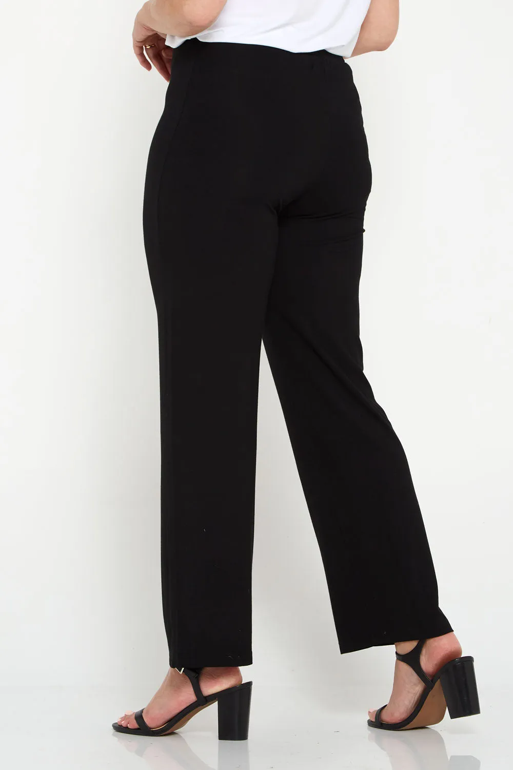 Raya Bamboo Pants - Black