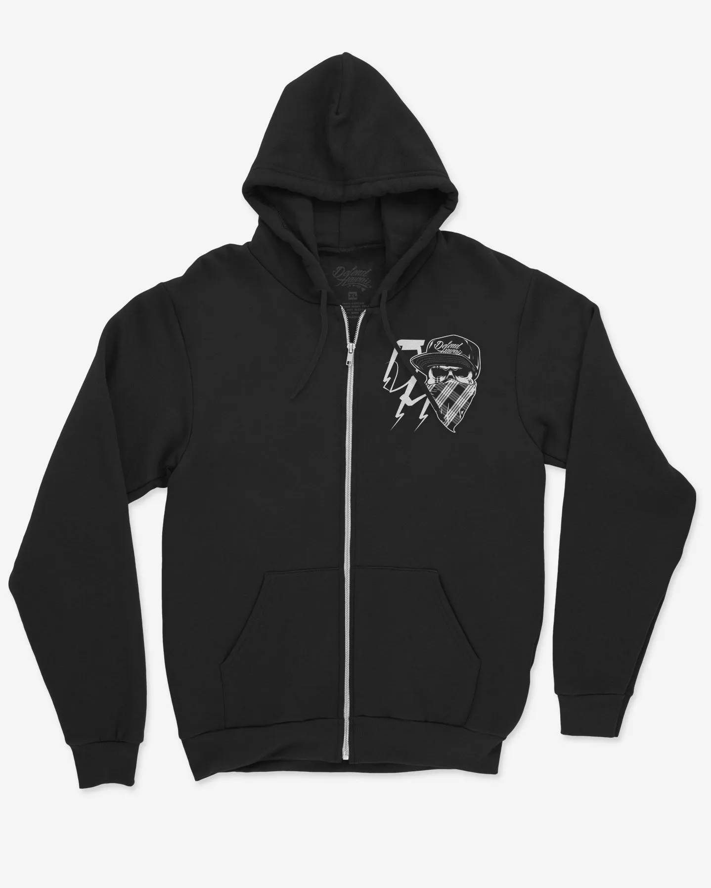 SKULL CAP 2 Zip Hoodie