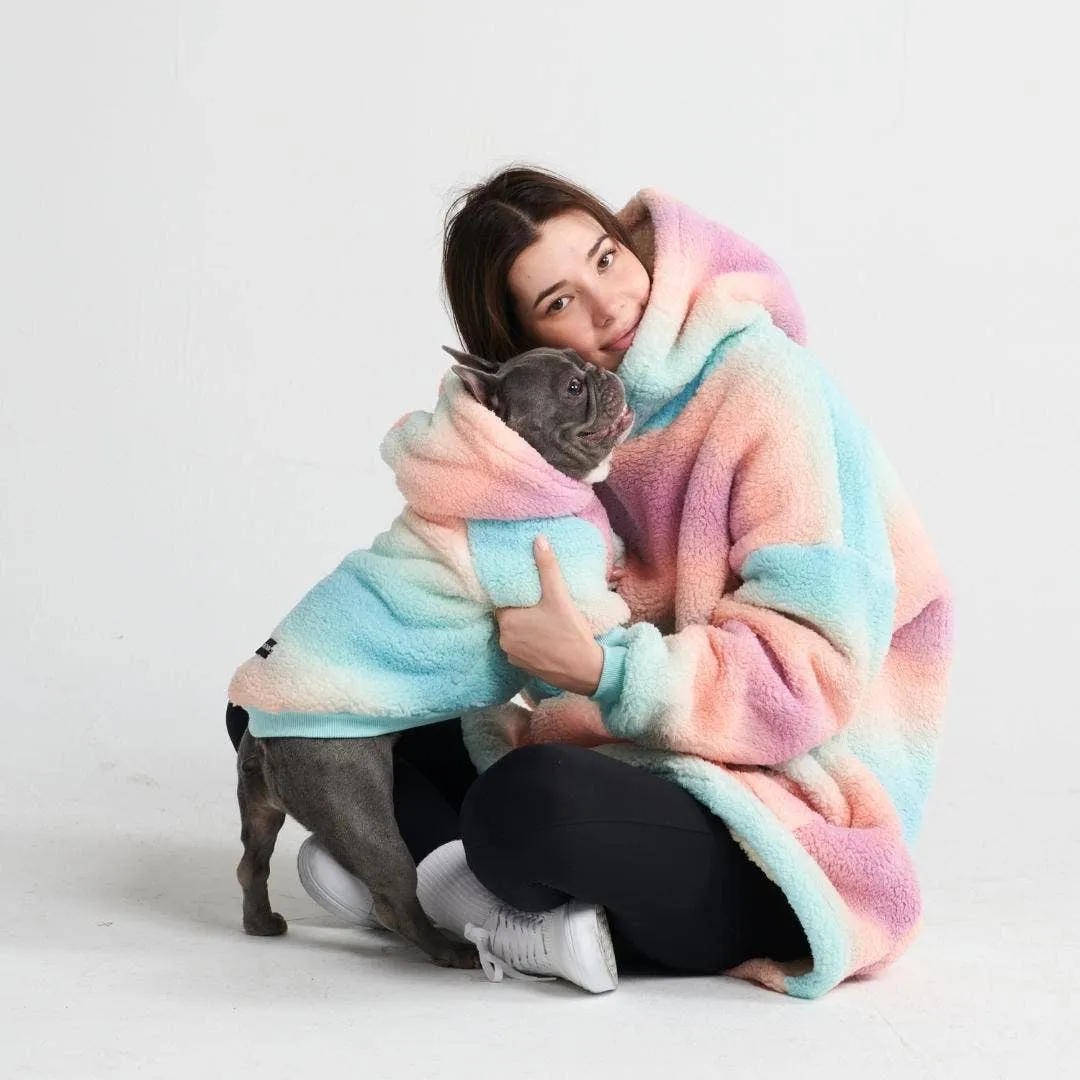 Spark Paws Fluffdreams Blanket Pastel Icing Dog Hoodie