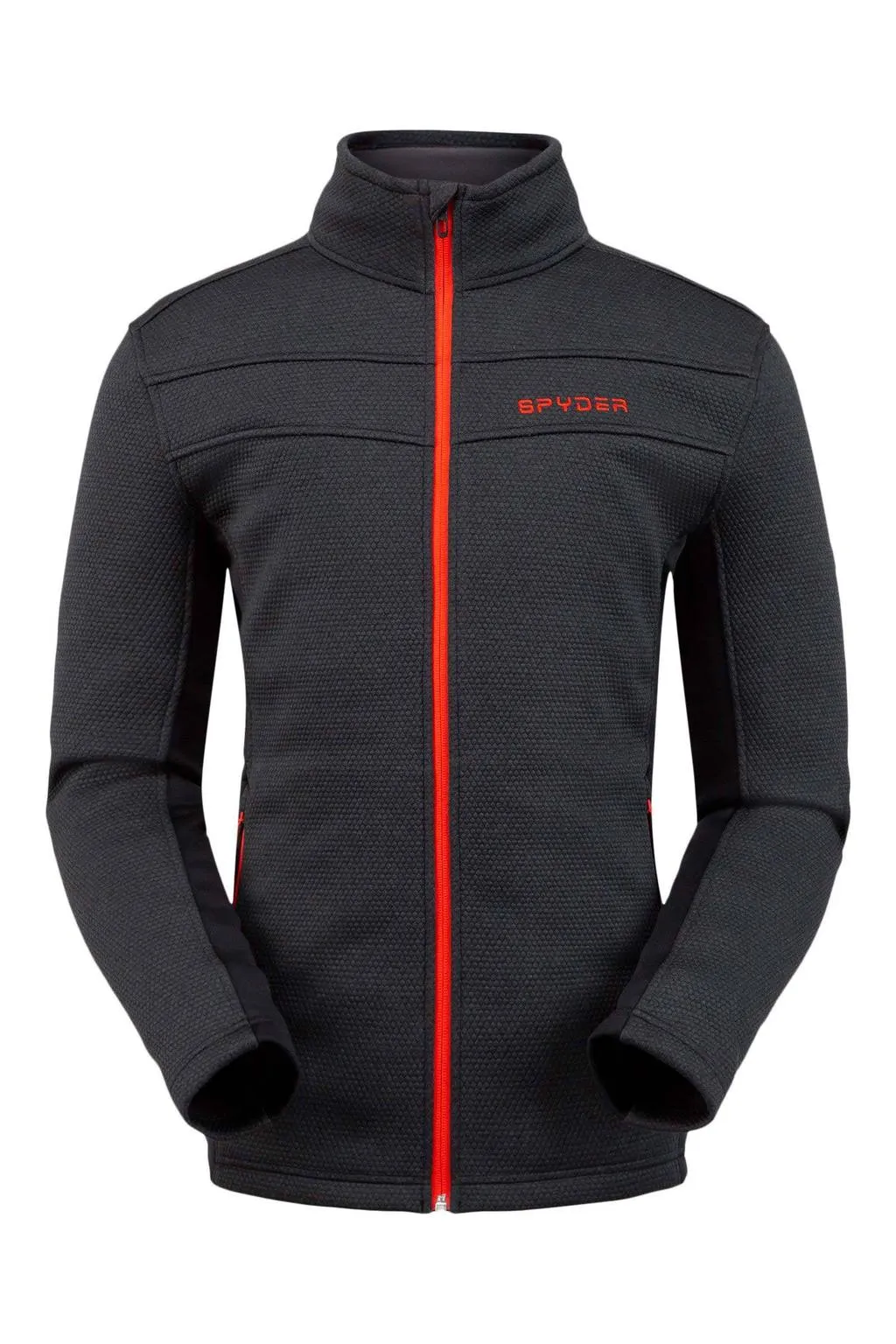 'Spyder' Men's Encore Full Zip Fleece - Black