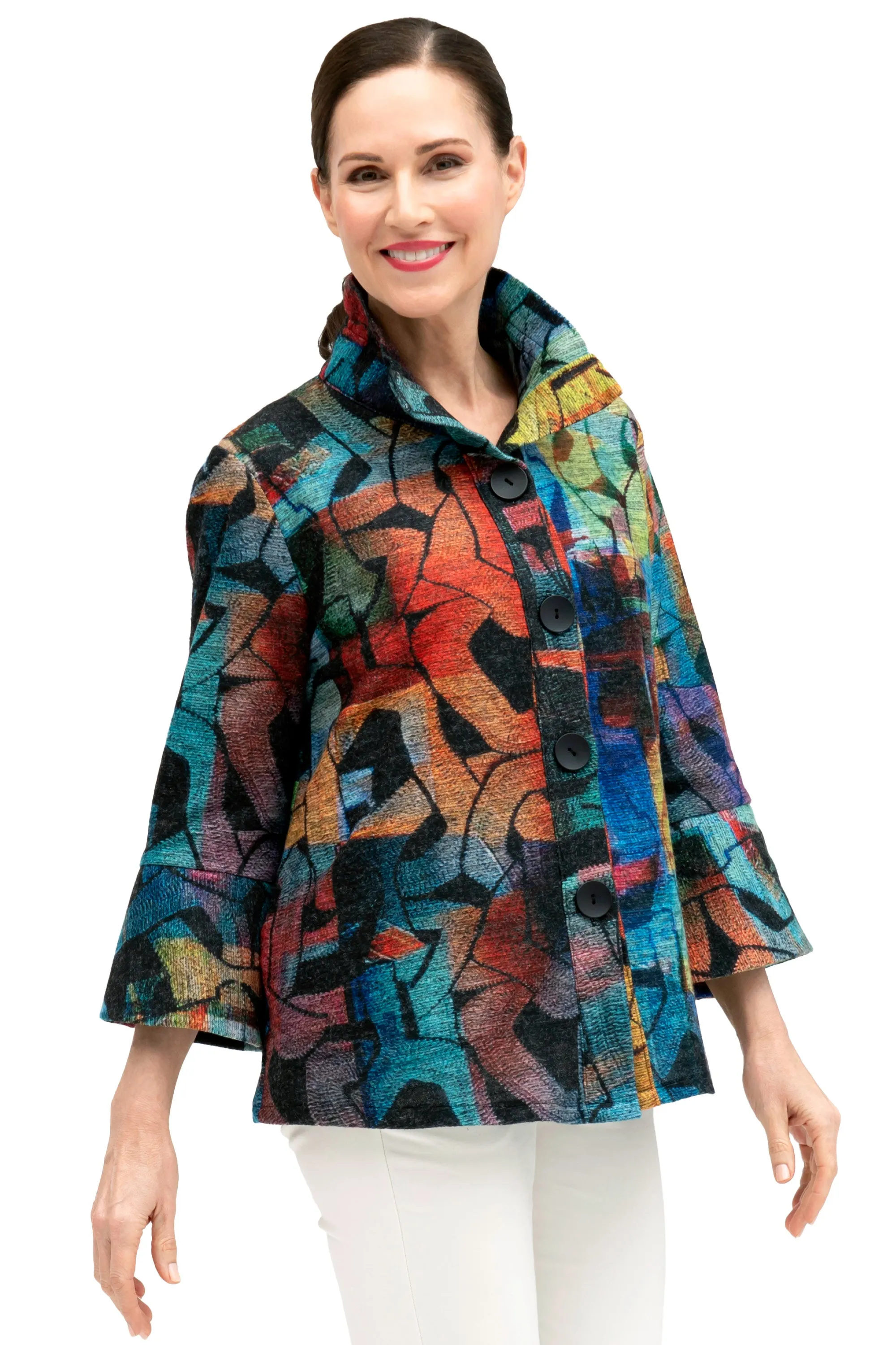 Stained Glass Fleece Jacket