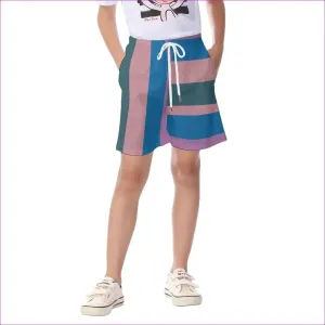 Striped Kids Kids Beach Shorts