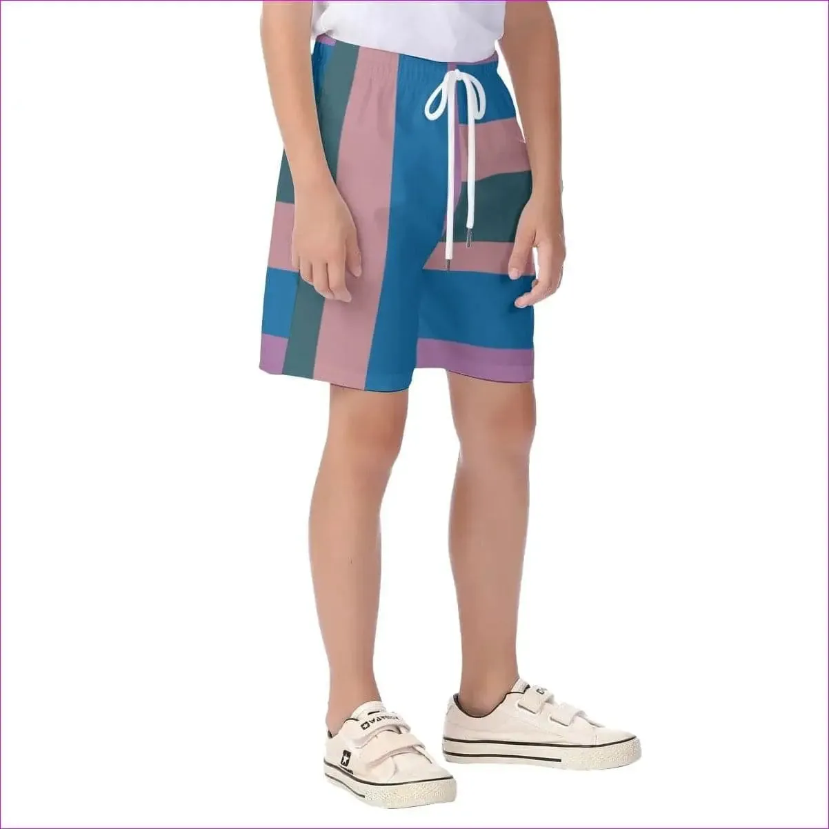 Striped Kids Kids Beach Shorts