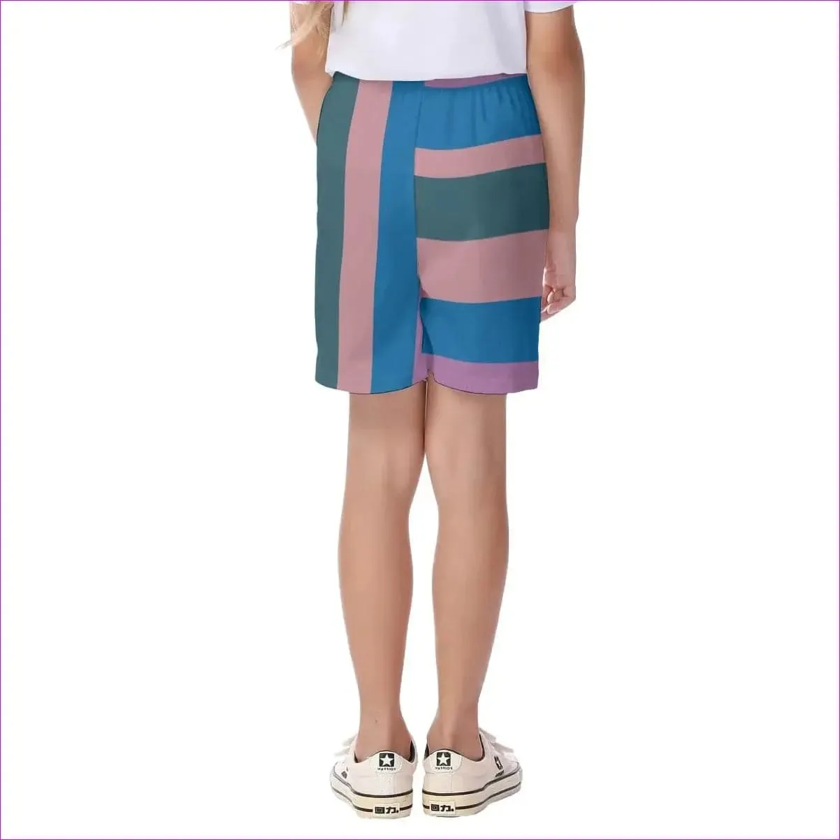 Striped Kids Kids Beach Shorts