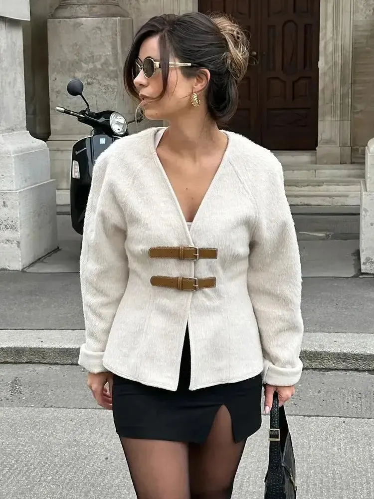 Stylish Shield Woolen Jacket