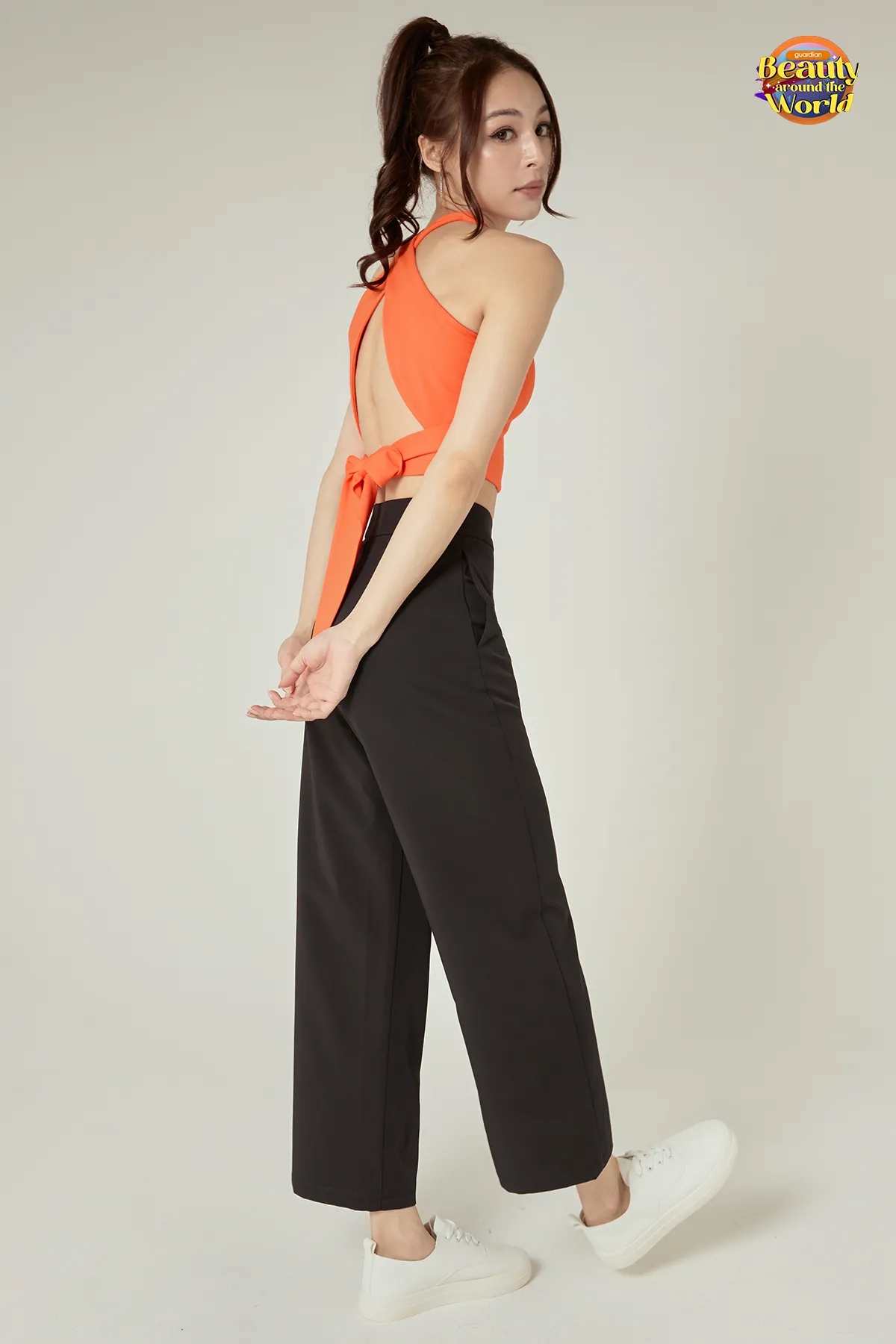 The Cross Moment Top (Orange)