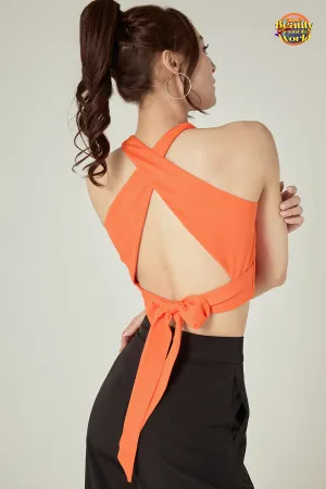 The Cross Moment Top (Orange)