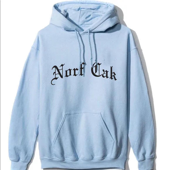 The Norf Cak Hoodie- Sky Blue