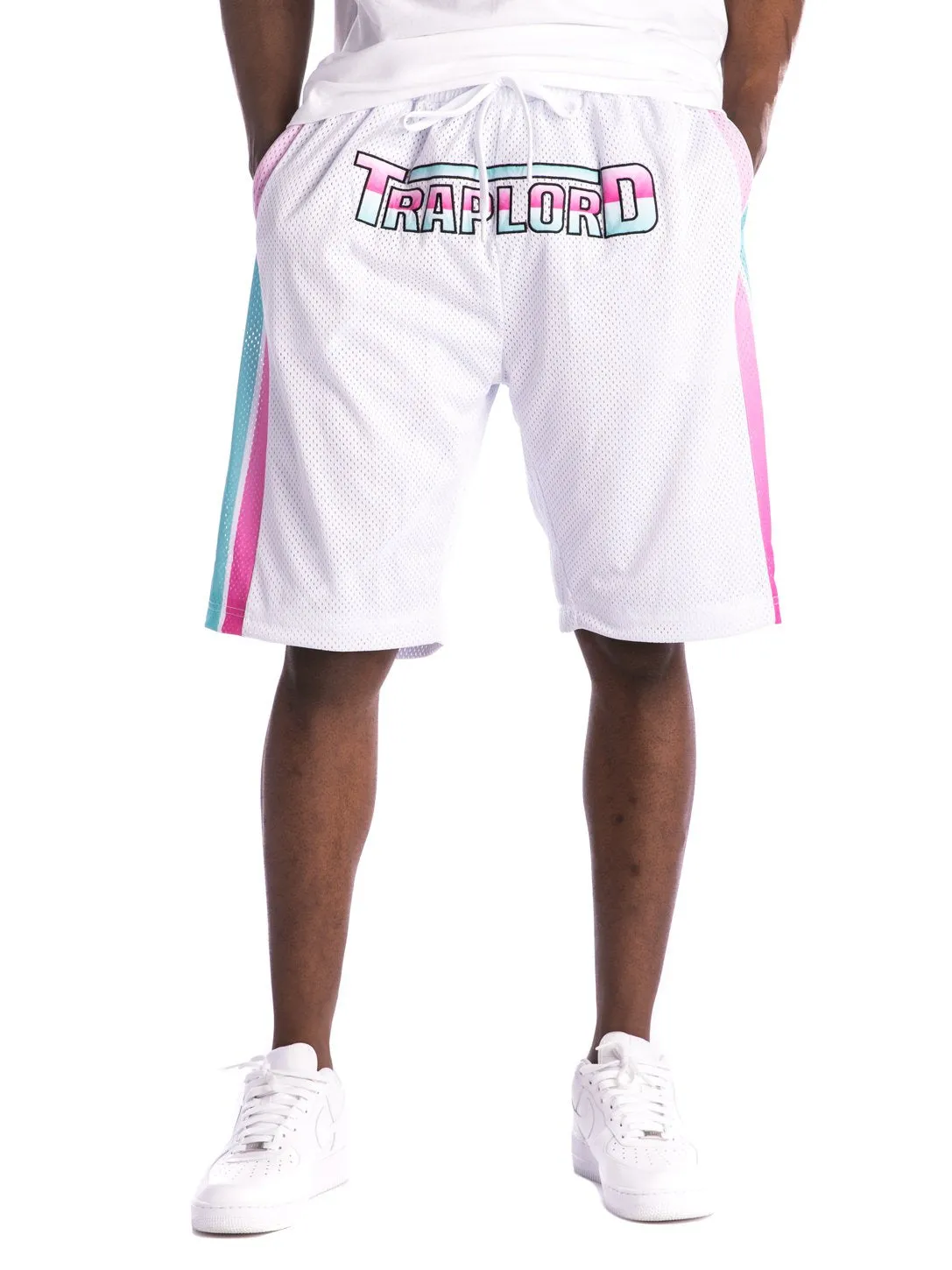 TRAP LORD RETRO BASKETBALL SHORTS