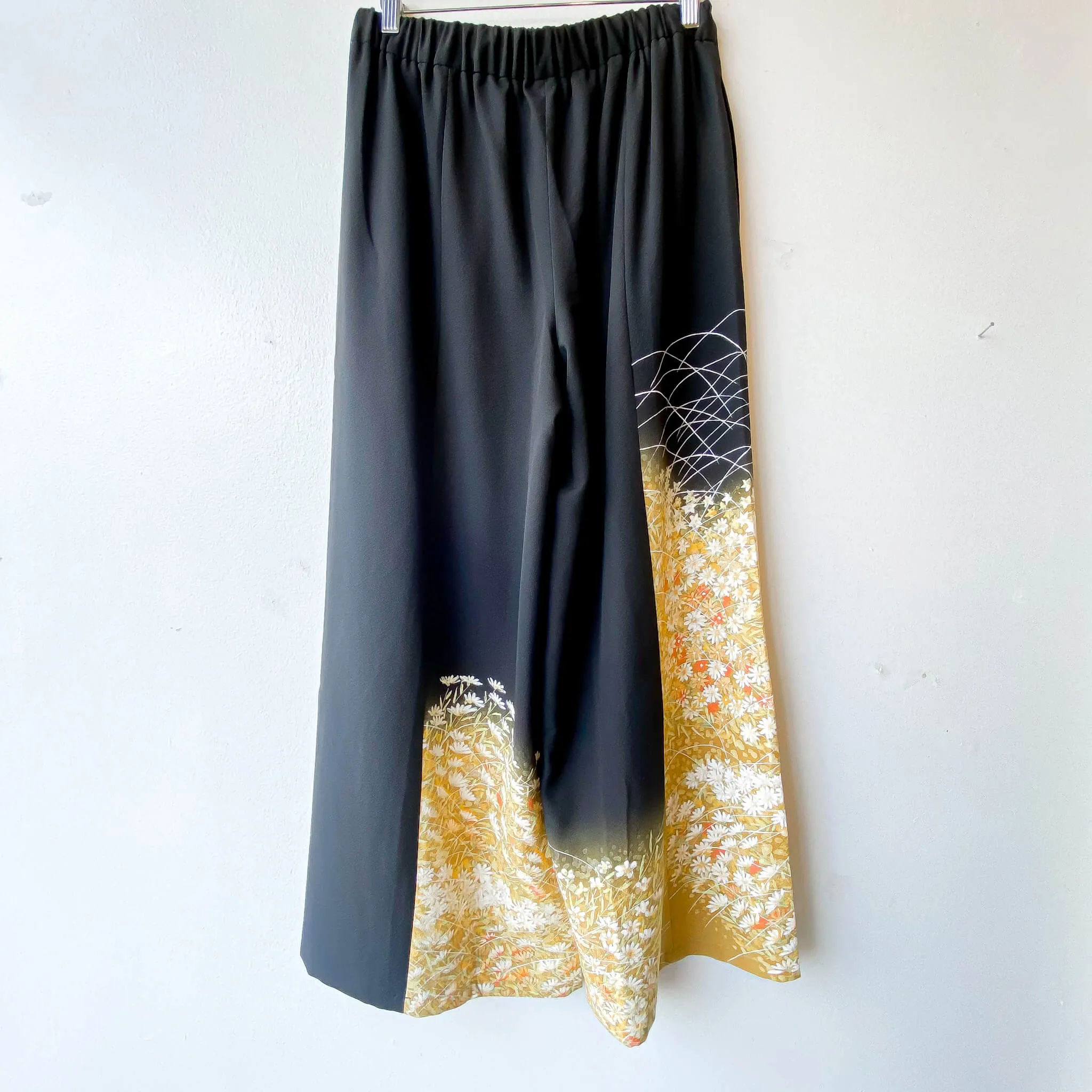 Tsumugi | Vintage Silk Kimono Two Piece | TP10 - Black