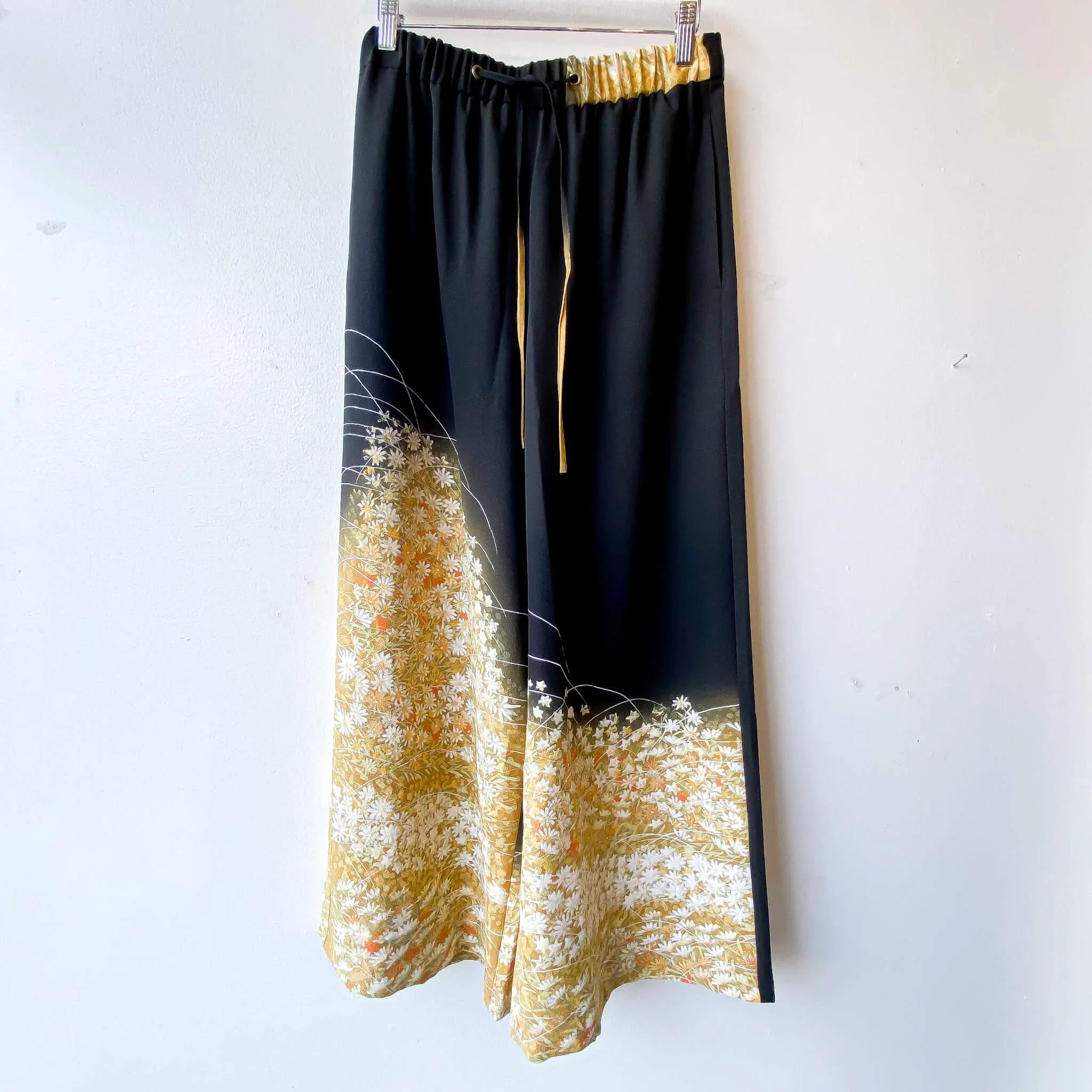 Tsumugi | Vintage Silk Kimono Two Piece | TP10 - Black